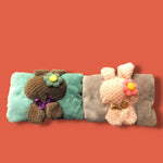 Load image into Gallery viewer, Teddy Bear shape Hot Water Pillow.
