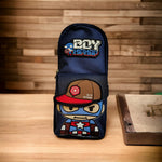 Load image into Gallery viewer, Superhero Pencil Pouch with Dual Sections
