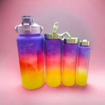 Load image into Gallery viewer, 4 in 1 Water Bottle Set (2l, 900ml, 520ml &amp; 300ml).
