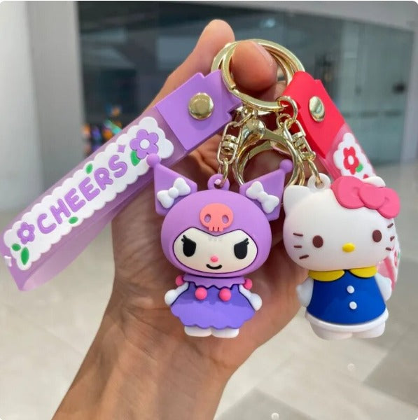 Mini Cute Chracters Keychains. - TinyBo