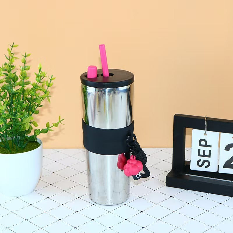 Modern Gradient Cute Tumbler For Girls (710 ml)
