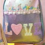 Load image into Gallery viewer, Printed Love Mini Backpack. - TinyBo
