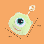 Load image into Gallery viewer, Classic Cartoon Monster Plush 2 In 1 Keychain &amp; Pouch For Kids
