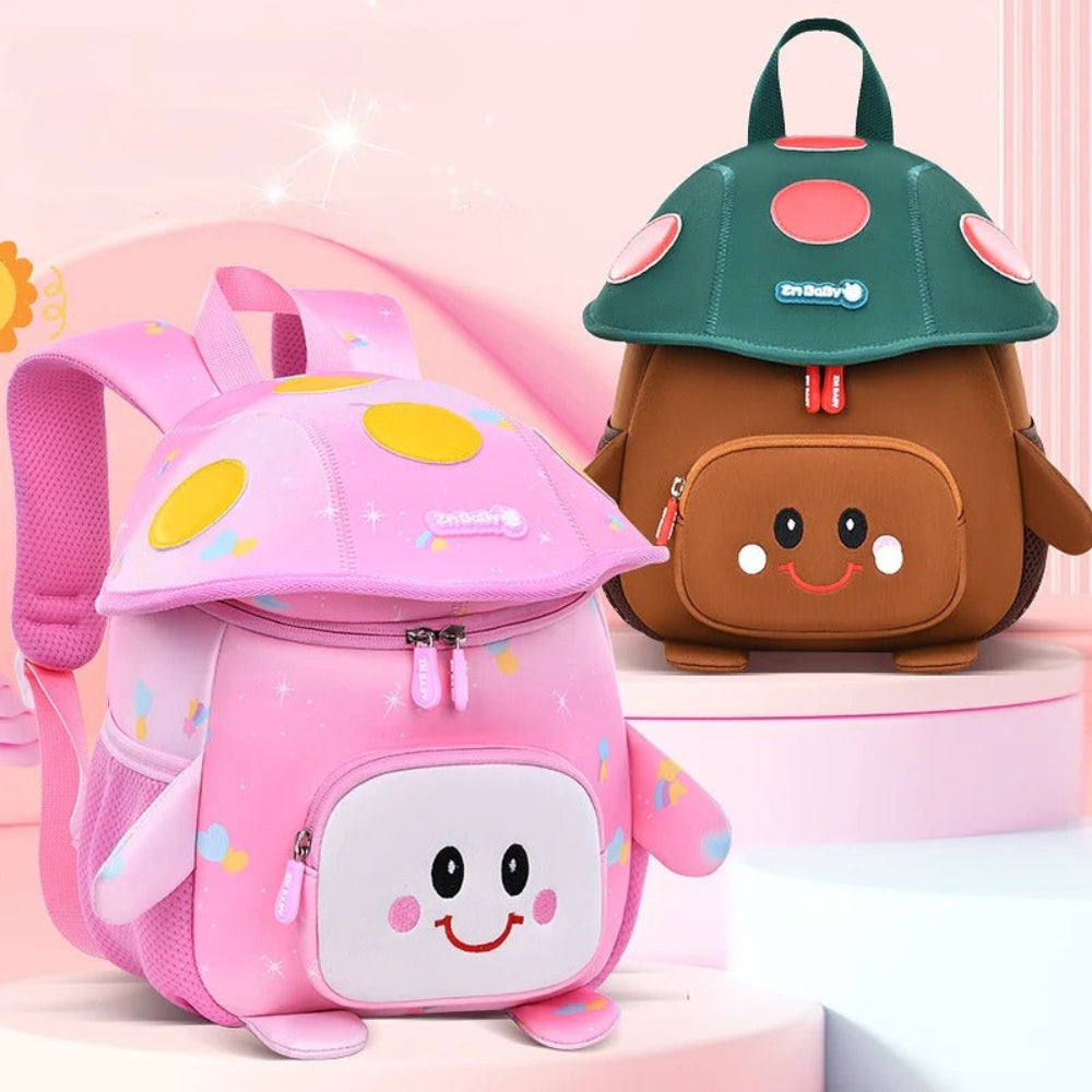Mushroom Shape Backpack.(10 Inch) - TinyBo