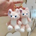 Load image into Gallery viewer, Cute Linabell Plush Soft Toy Keychain for Girls, Kids, Plus Toy Lovers. Available in Pink color
