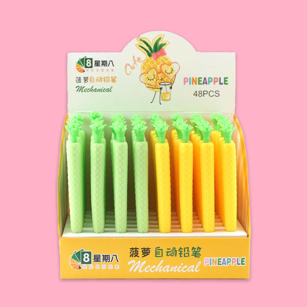 Silicone Pineapple Mechanical Pencil. - TinyBo