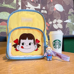 Load image into Gallery viewer, Blue dress bunny cartoon keychain with adorable expression-TinyBo
