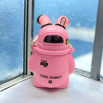 Load image into Gallery viewer, Coolo Rabbit Stainless Steel Water Bottle.
