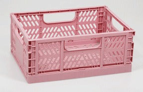 Trendy houseware utility basket crate.