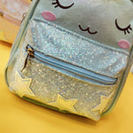 Load image into Gallery viewer, Unicorn  Faces Theme Mini Backpack.
