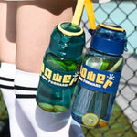 Load image into Gallery viewer, Stylish Sipper Water-Bottle With Wrist Band(670mL)
