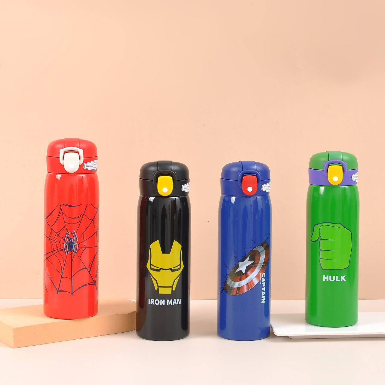 Marvel Hero Stainless Steel Water Bottle