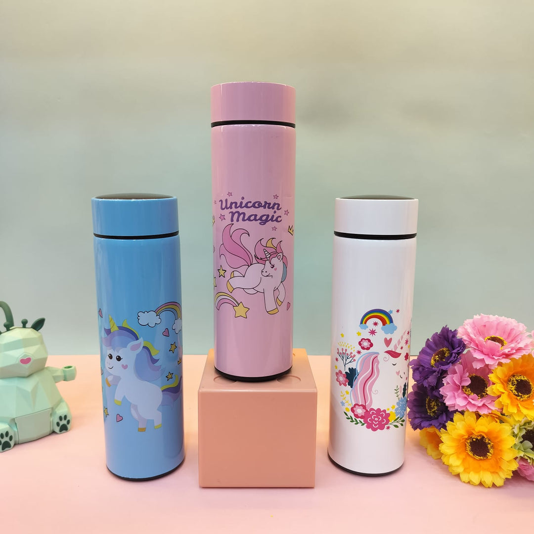 Unicorn magic, Temperature water bottle.(500mL) - TinyBo