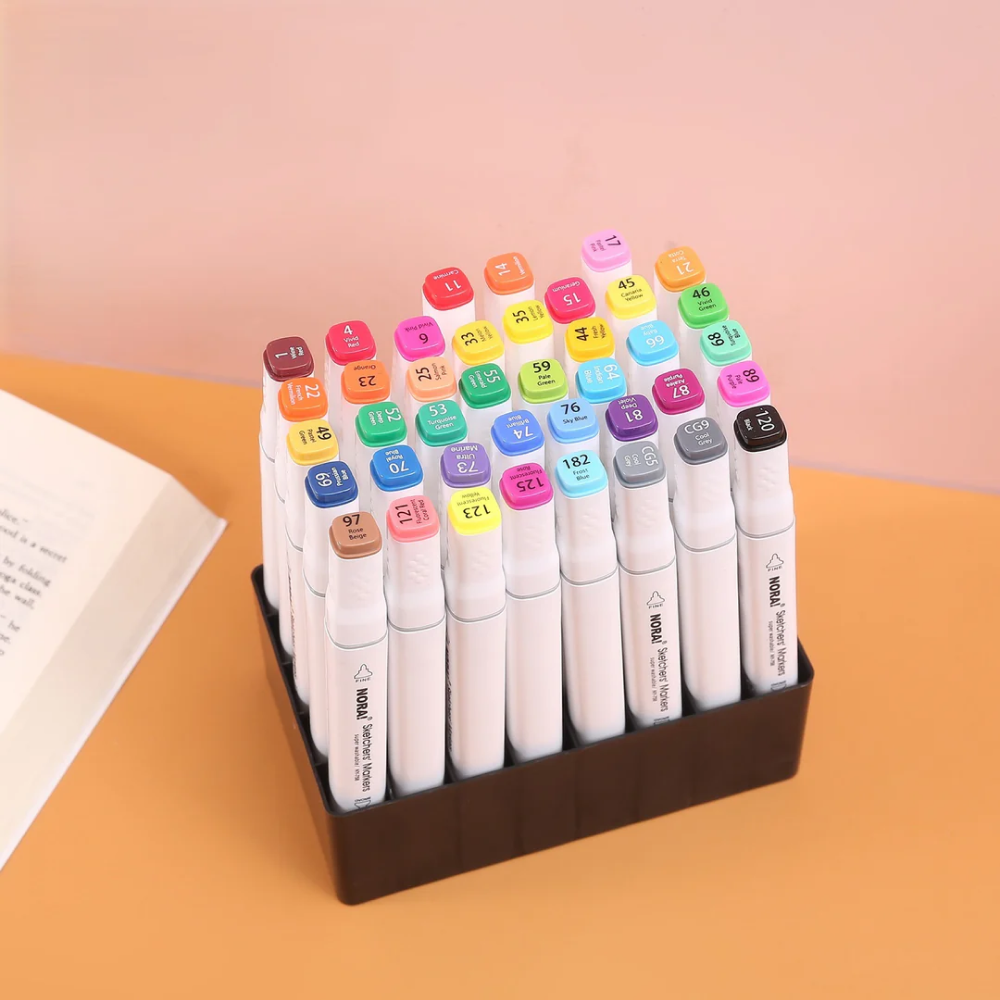 Dual Side Sketch Pen Set TinyBo