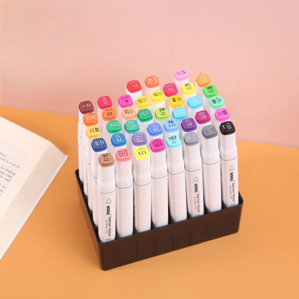 Dual-Side Sketch Pen Set