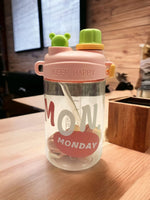 Load image into Gallery viewer, Keep Happy Theme Water Bottle.(550ml)
