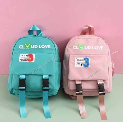 Cloud Love Printed Mini Backpack. - TinyBo