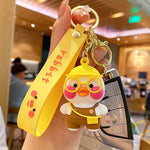 Load image into Gallery viewer, Cartoon Theme Duck Keychain.
