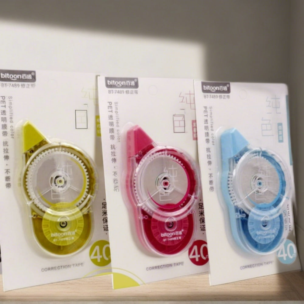 Trendy Round Shape Correction Tape. - TinyBo