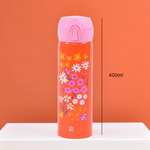 Load image into Gallery viewer, Floral Stainless Steel Water Bottle(500mL)
