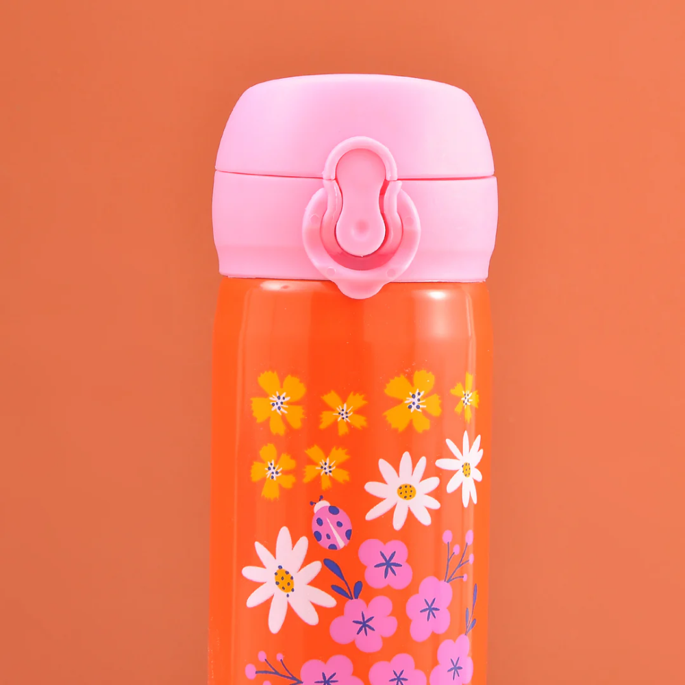 Floral Stainless Steel Water Bottle(500mL)