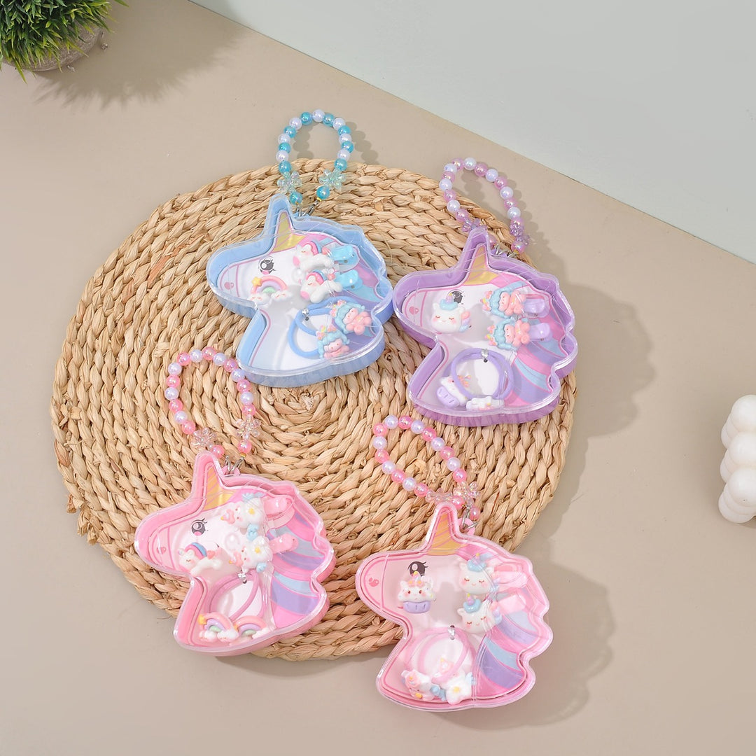 Unicorn-Themed Fashion Accessories Set