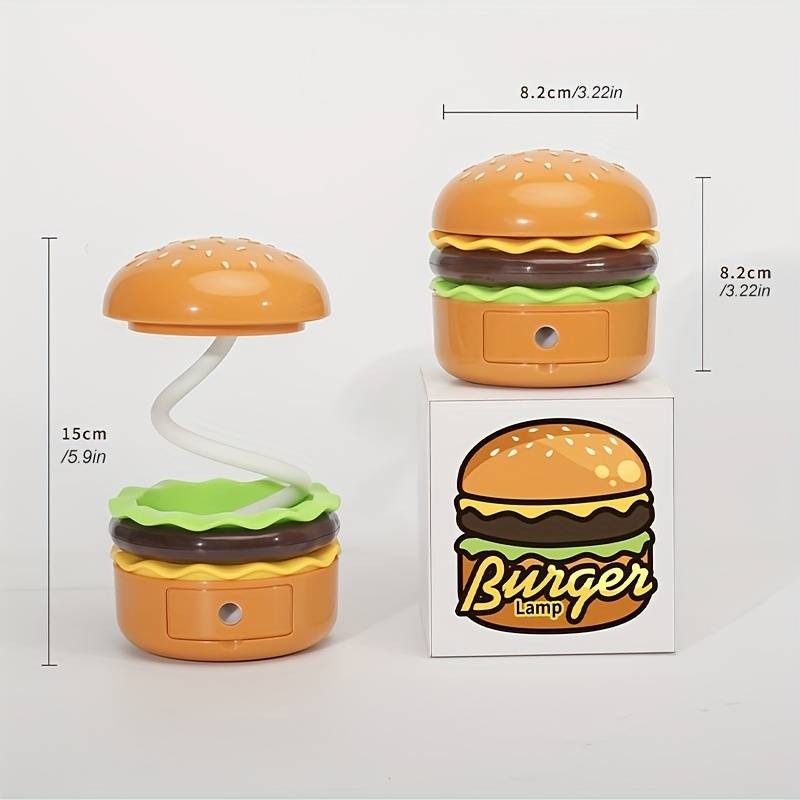 Burger shaped lamp.