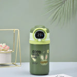 Load image into Gallery viewer, Portable Double Wall Stainless Steel Temperature Sipper Bottle.(550mL)
