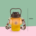 Load image into Gallery viewer, Robot Theme Matte Tumbler Water Bottle 1L
