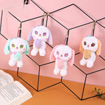 Load image into Gallery viewer, Innocent Kitty Look Theme Soft Toy Keychain.
