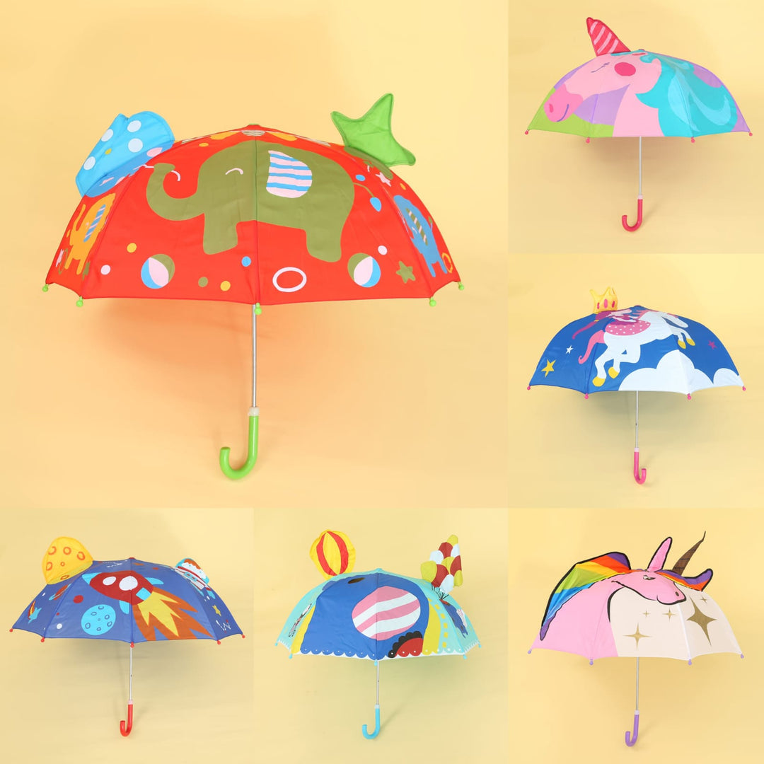 Beautiful Characters Umbrellas.