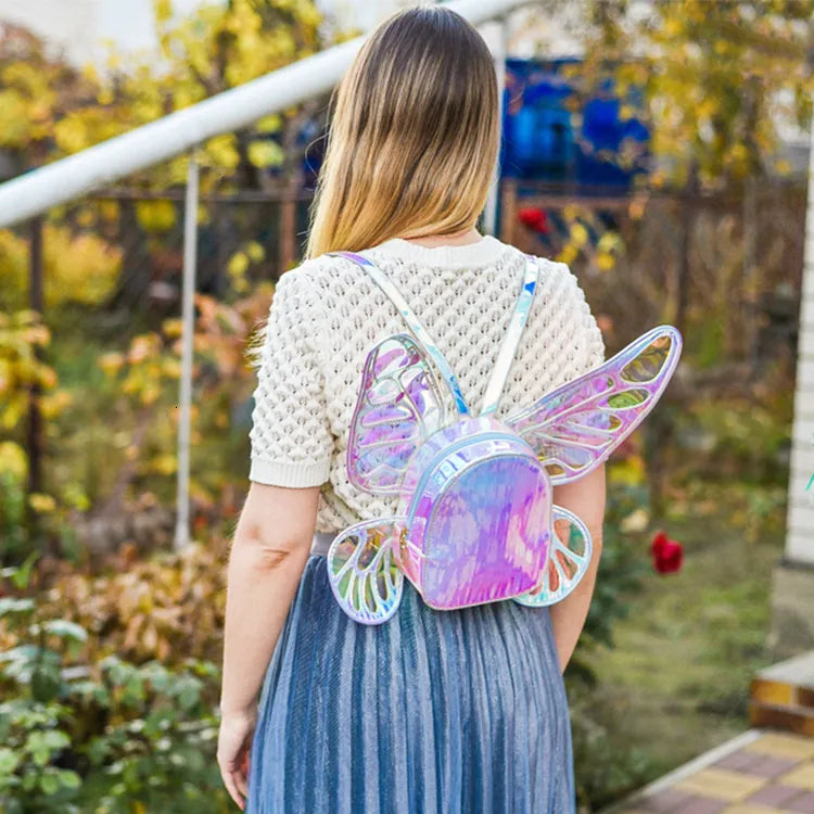 Colorful Butterfly Wing Fancy Bag. - TinyBo