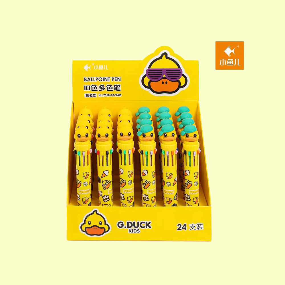 G-Duck 10-In-1 Multi Colour Pen - TinyBo