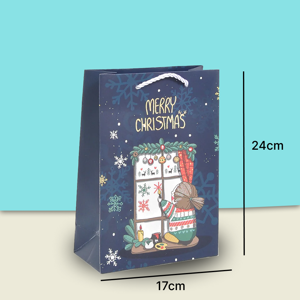 Merry charismas stylish paper-bag for gifting