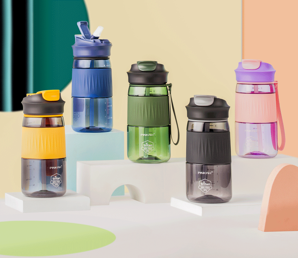 Gibo 2 In 1 Water Bottle.(580ml) - TinyBo