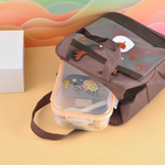 Load image into Gallery viewer, Stylish aminal printed lunch bag . - TinyBo
