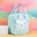 Load image into Gallery viewer, Stylish aminal printed lunch bag . - TinyBo
