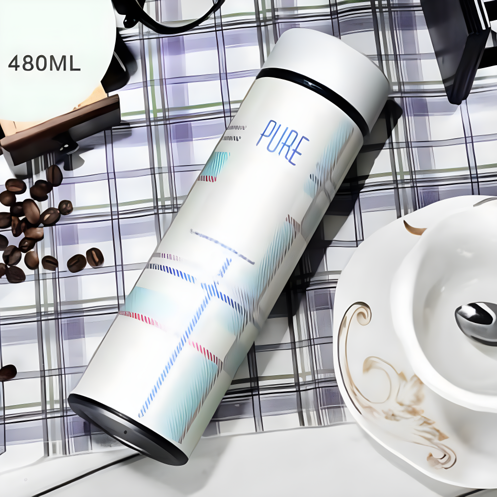 Stylish And Charming Printed Temperature Water-Bottle.(500ML)