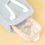 Load image into Gallery viewer, Stylish and elegant smiley lunch bag . - TinyBo
