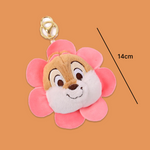 Load image into Gallery viewer, Sweet flower squirrel 2 1n 1 keychain &amp; pouch. - TinyBo
