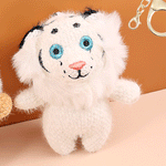 Load image into Gallery viewer, Mini Anime Lion Plush Keychain. - TinyBo
