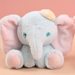 Load image into Gallery viewer, Mini Elephant Plush Keychain.
