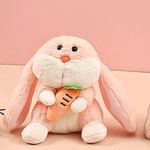 Load image into Gallery viewer, Stylish rabbit plush soft-toy keychain
