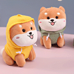 Load image into Gallery viewer, Plush cute stuffed dog adorable keychains. - TinyBo
