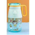 Load image into Gallery viewer, Big Belly Sipper Bottle With Kawaii Sticker. - TinyBo
